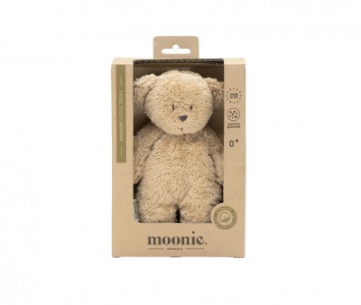 Peluche Sensorial Oso Pequeño Moonie Capuccino