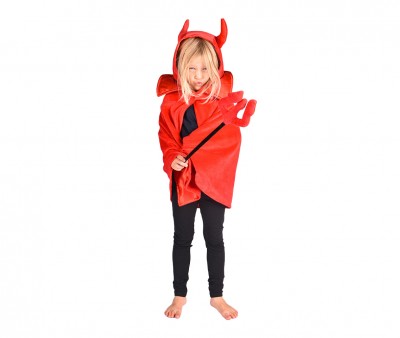 Disfraz Capa Diablo 3-8 años