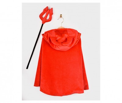 Disfraz Capa Diablo 3-8 años