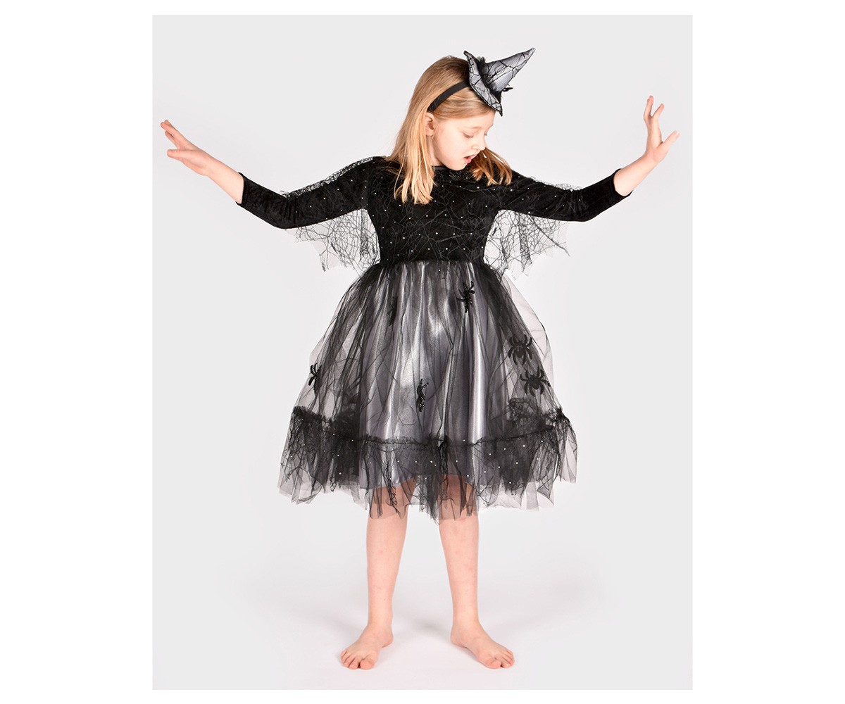 Costume de Sorcière Argenté