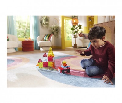 Set de Construcción Magna-Tiles Fire Rescue 27 piezas