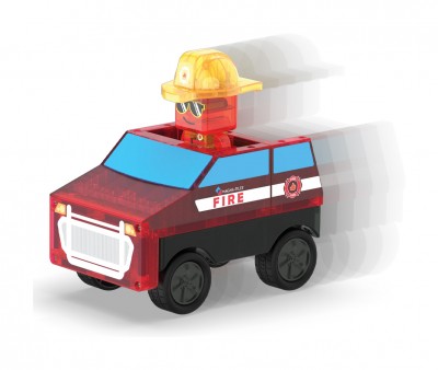 Set de Construcción Magna-Tiles Fire Rescue 27 piezas