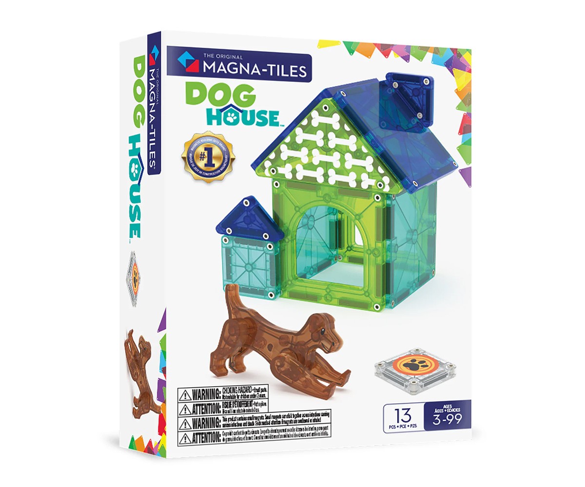 Costruzioni Magnetiche Magna-Tiles Dog House 13pz.