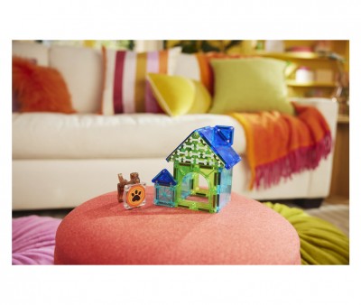 Set de Construcción Magna-Tiles Dog House 13 piezas