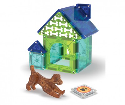 Set de Construcción Magna-Tiles Dog House 13 piezas