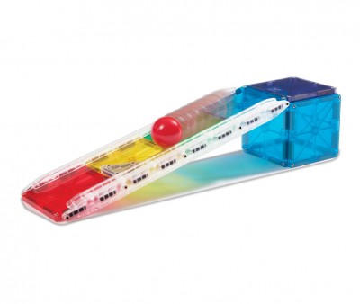 Set de Construcción Magna-Tiles Rail Racers 33 piezas
