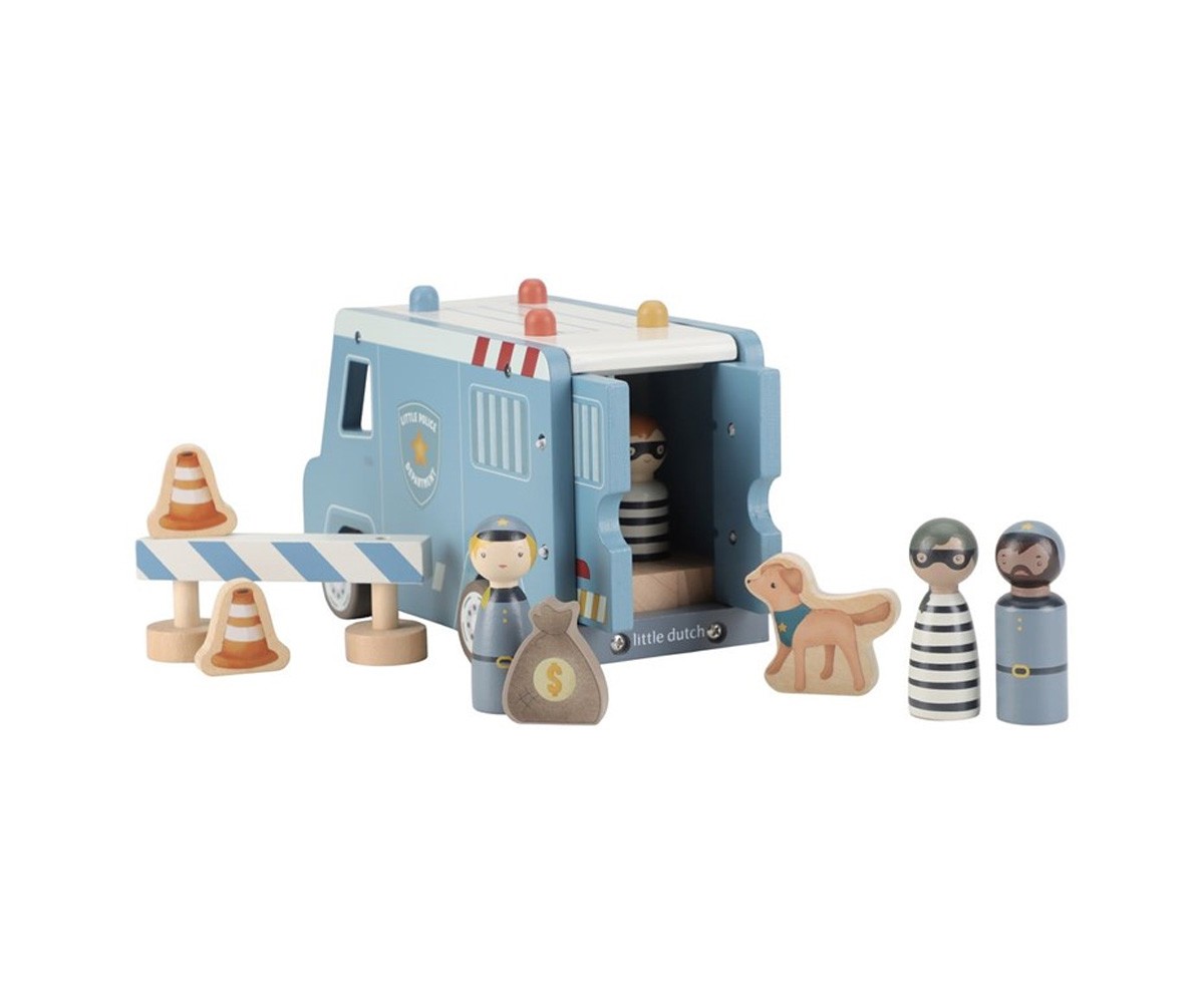 Furgón Policial de Madera FSC