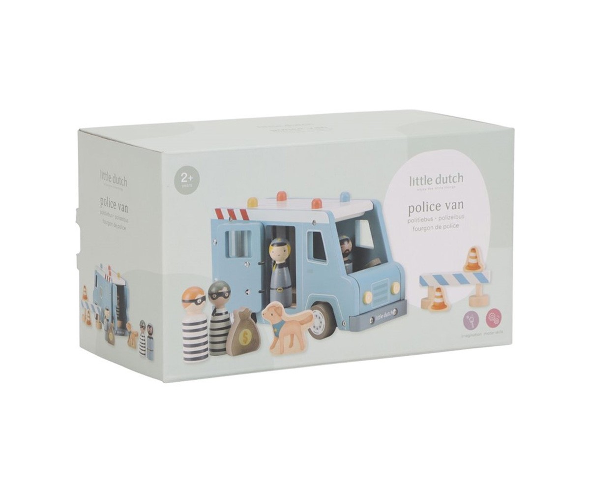 Furgón Policial de Madera FSC