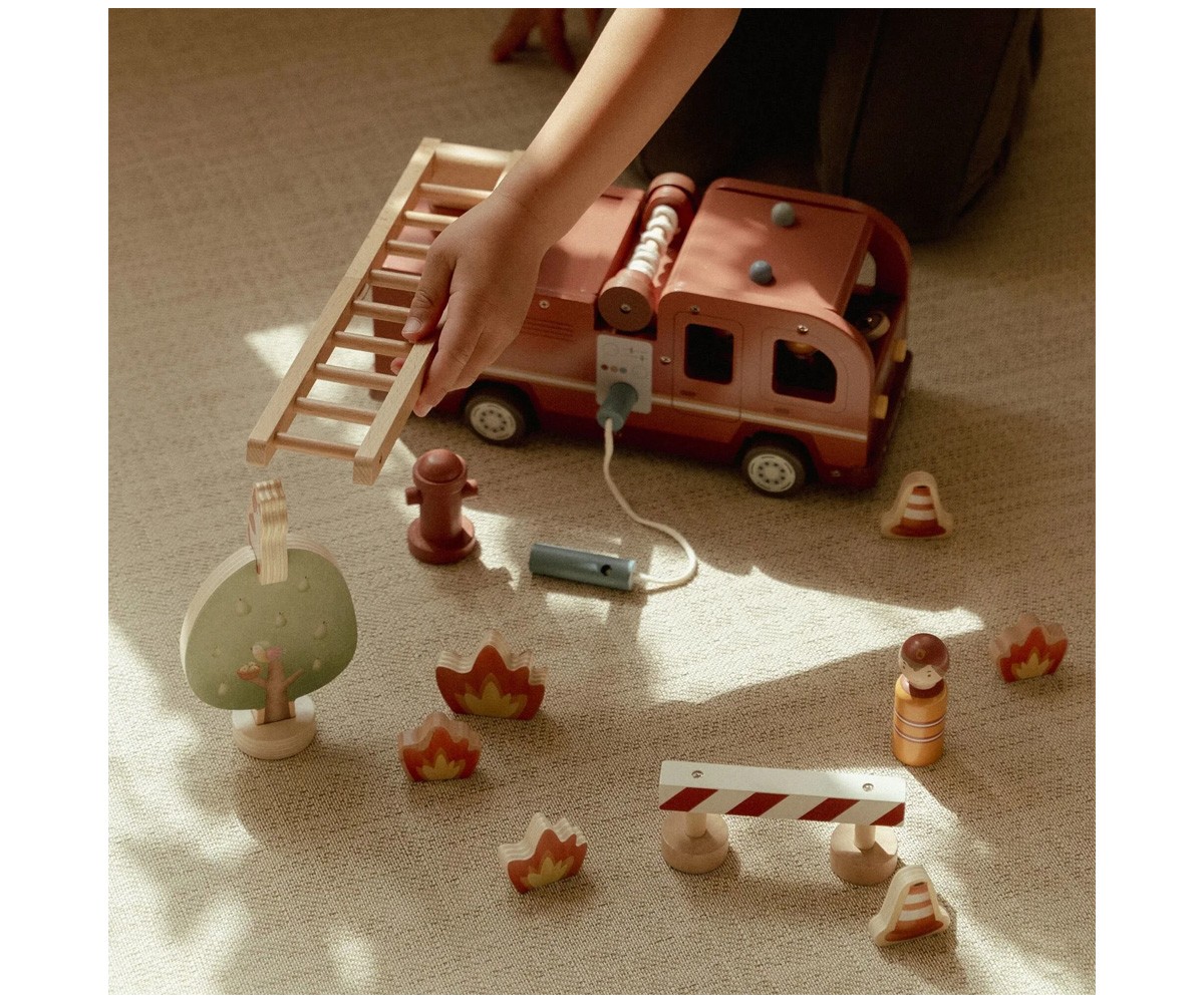 Camión de Bomberos de Madera FSC