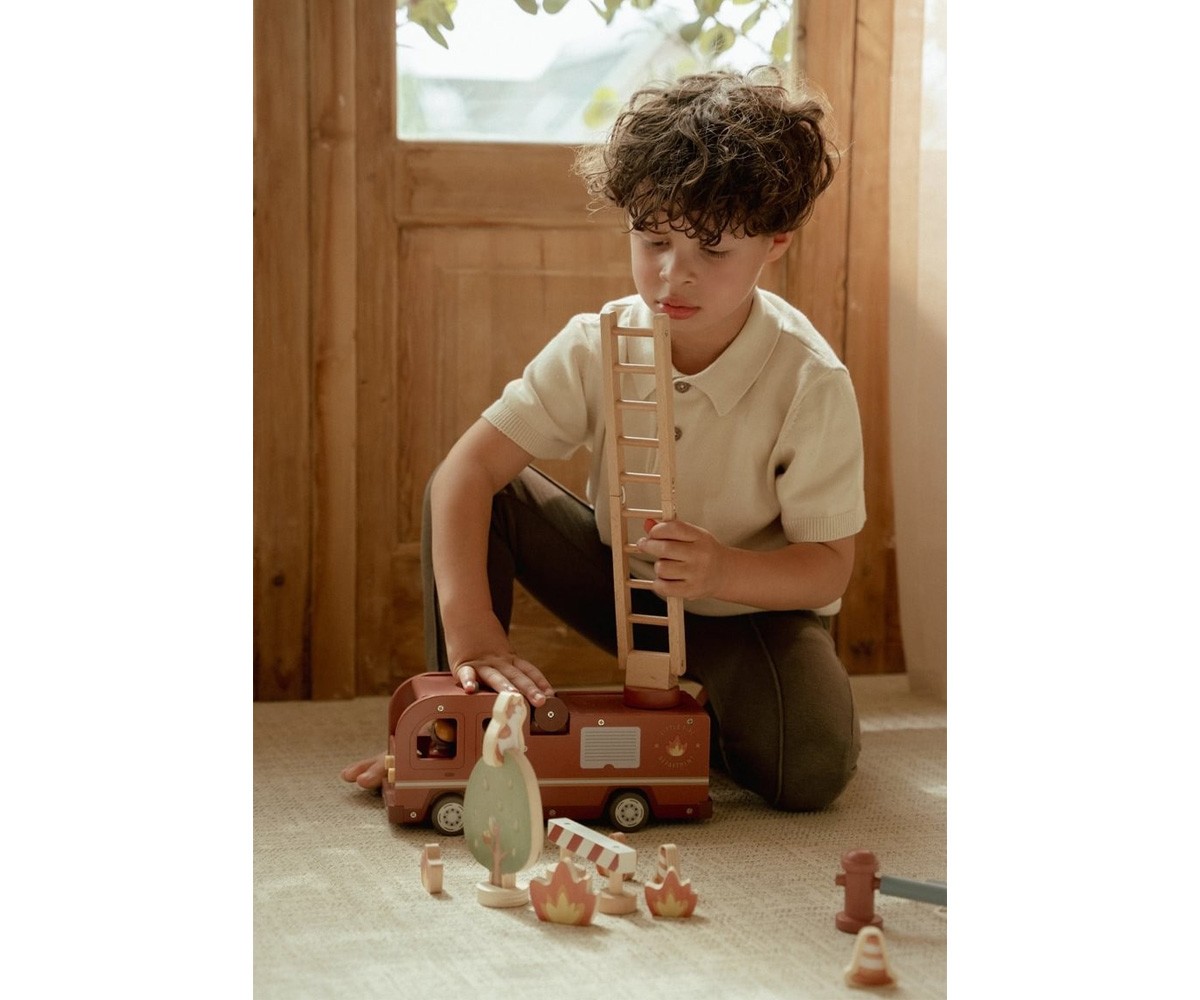 Camión de Bomberos de Madera FSC