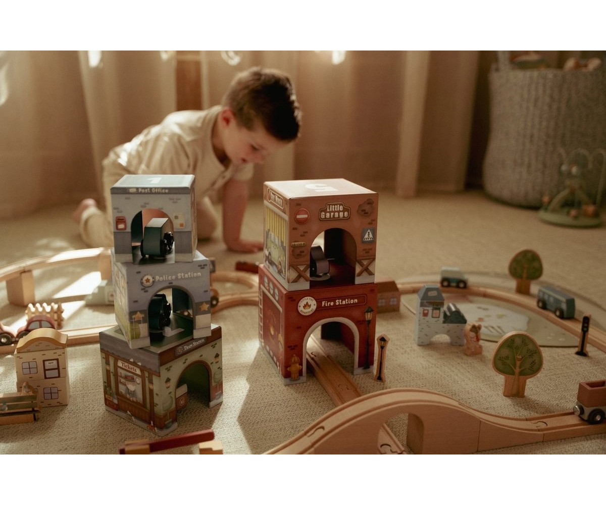 Torre Encajable Ciudad con Coches