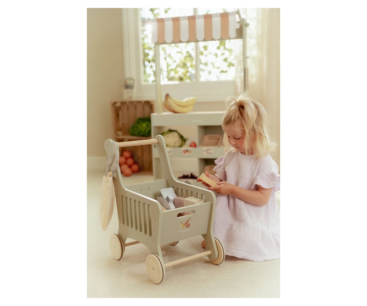 Carrito de la Compra de Madera FSC