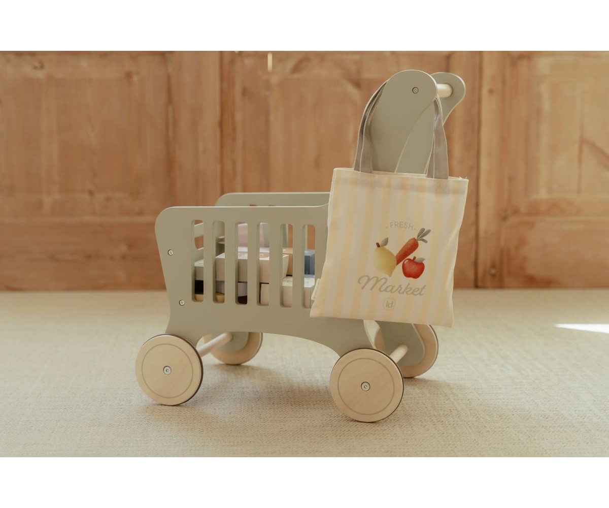 Carrito de la Compra de Madera FSC