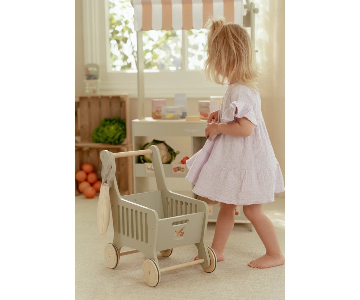 Carrito de la Compra de Madera FSC