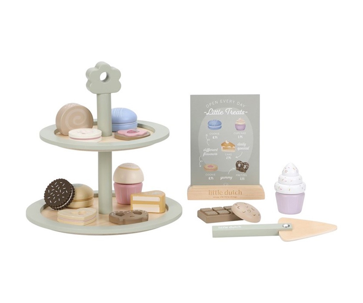 Soporte para Pasteles de Madera FSC