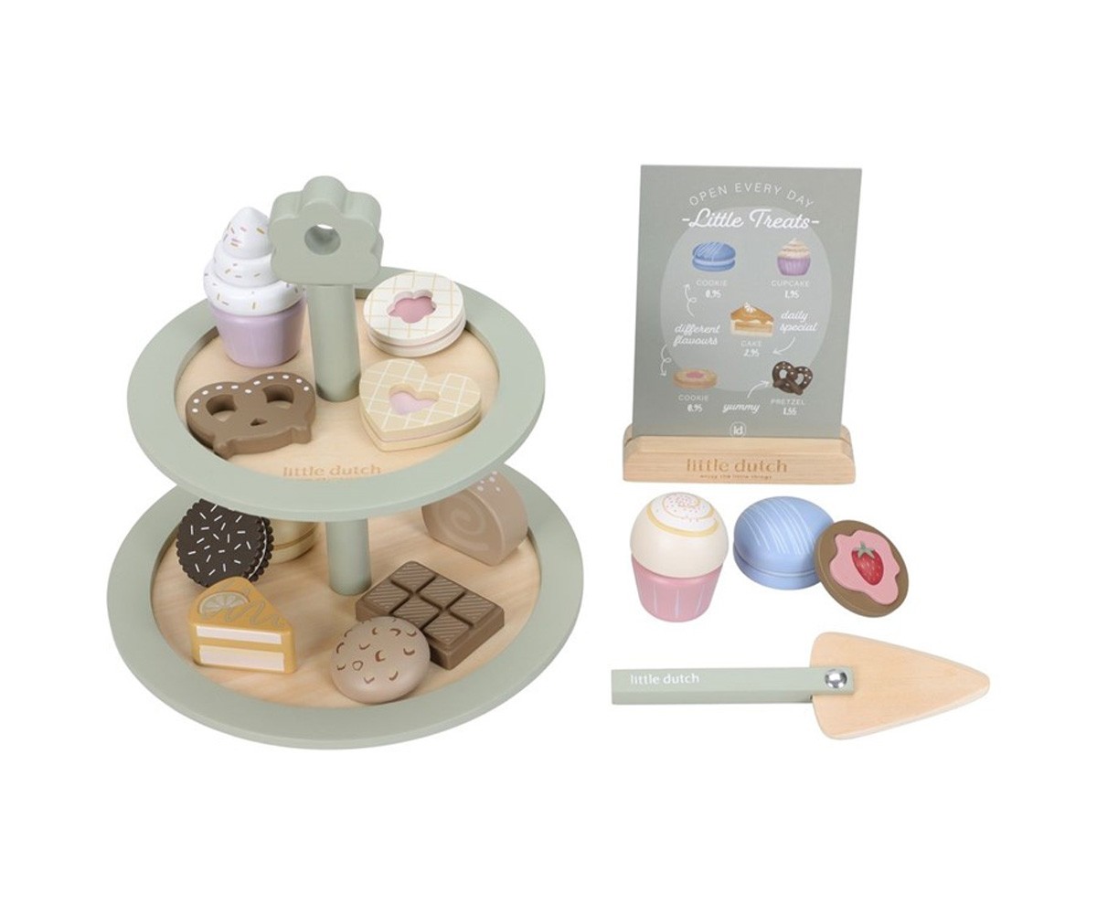 Soporte para Pasteles de Madera FSC