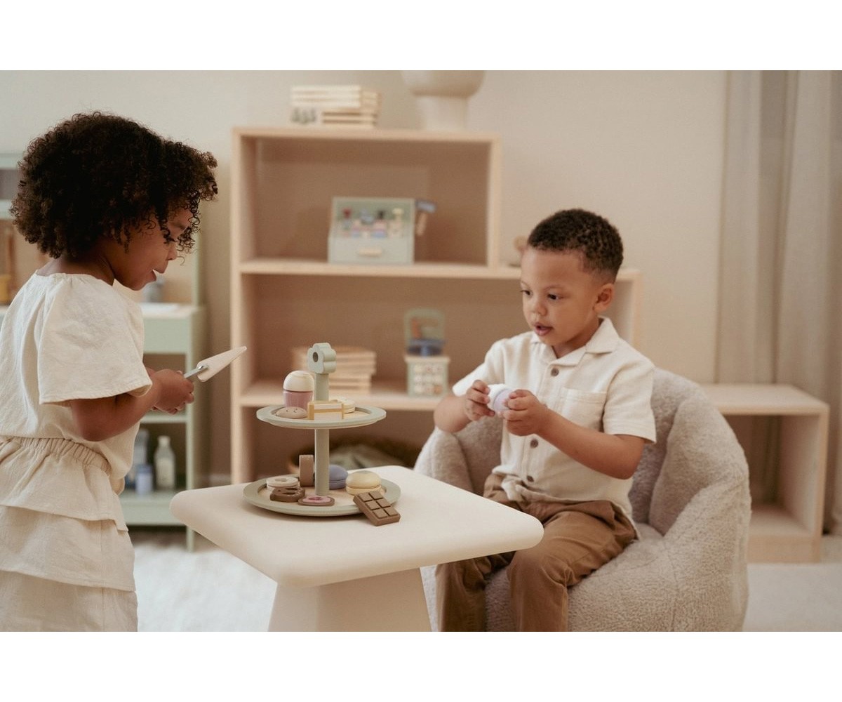 Soporte para Pasteles de Madera FSC