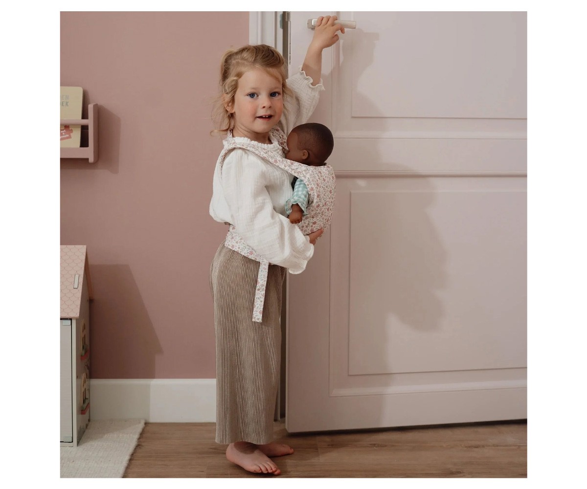 Mochila Porteo para Muñecas Soft Flowers