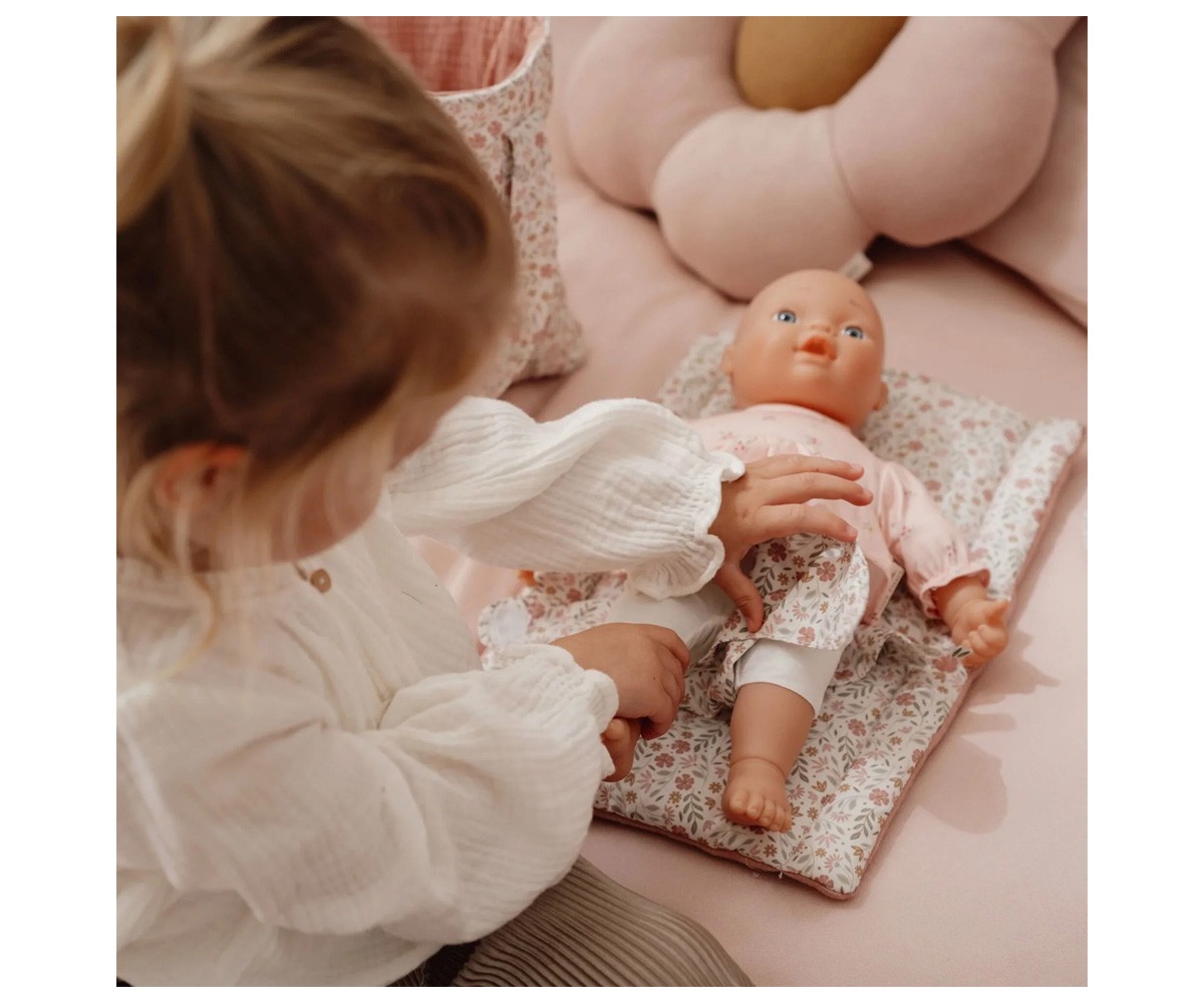 Bolso Cambiador para Muñecas Soft Flowers