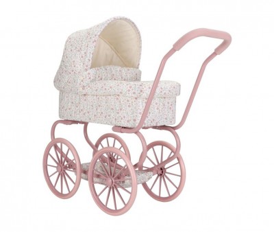 Carrito para Muñecas Metal Soft Flowers