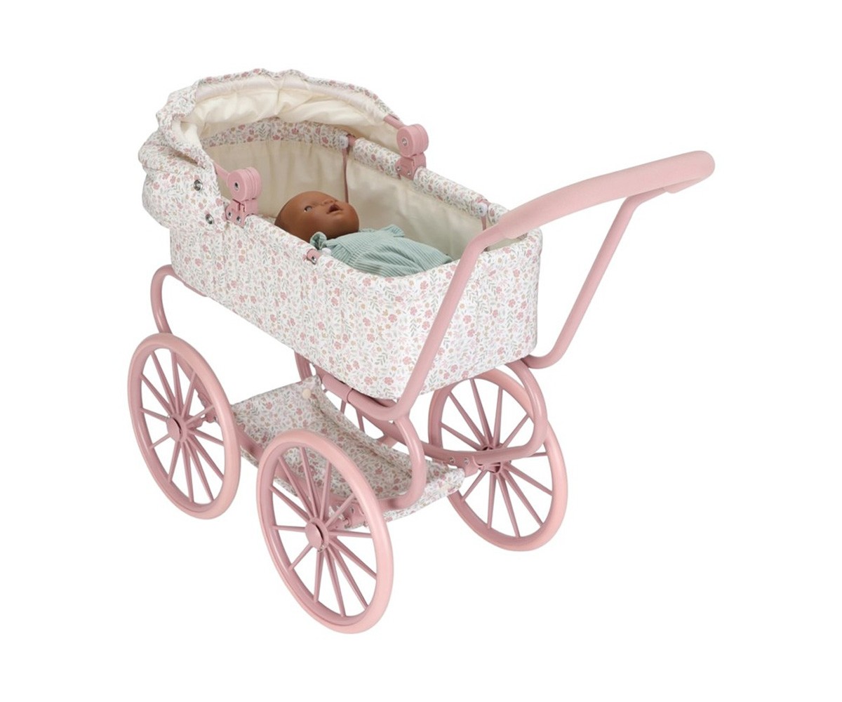 Carrito para Muñecas Metal Soft Flowers