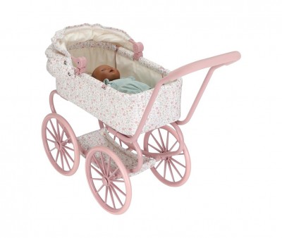 Carrito para Muñecas Metal Soft Flowers