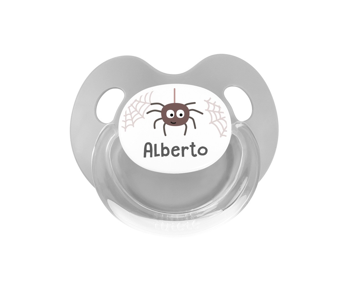 Personalized Retro Pacifier Spider