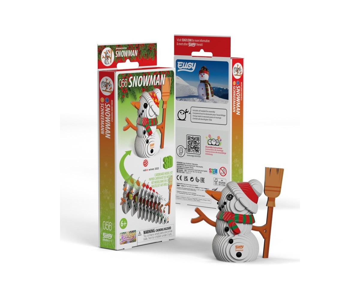 Puzzle 3D Eugy Snowman