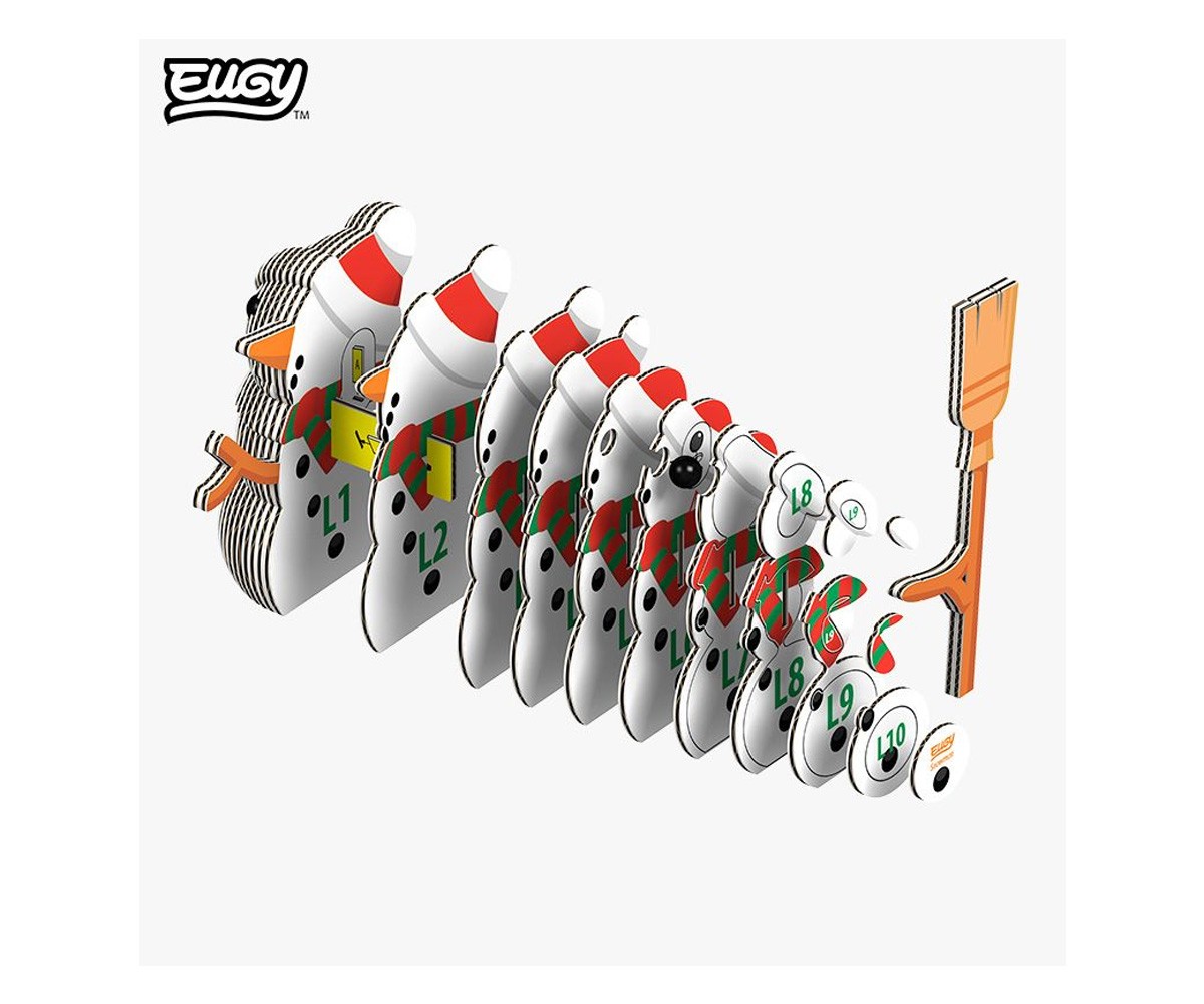 Puzzle 3D Eugy Snowman