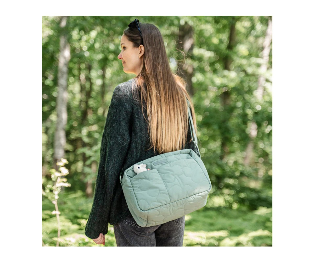 Bolso Acolchado para Carro Bebé Green