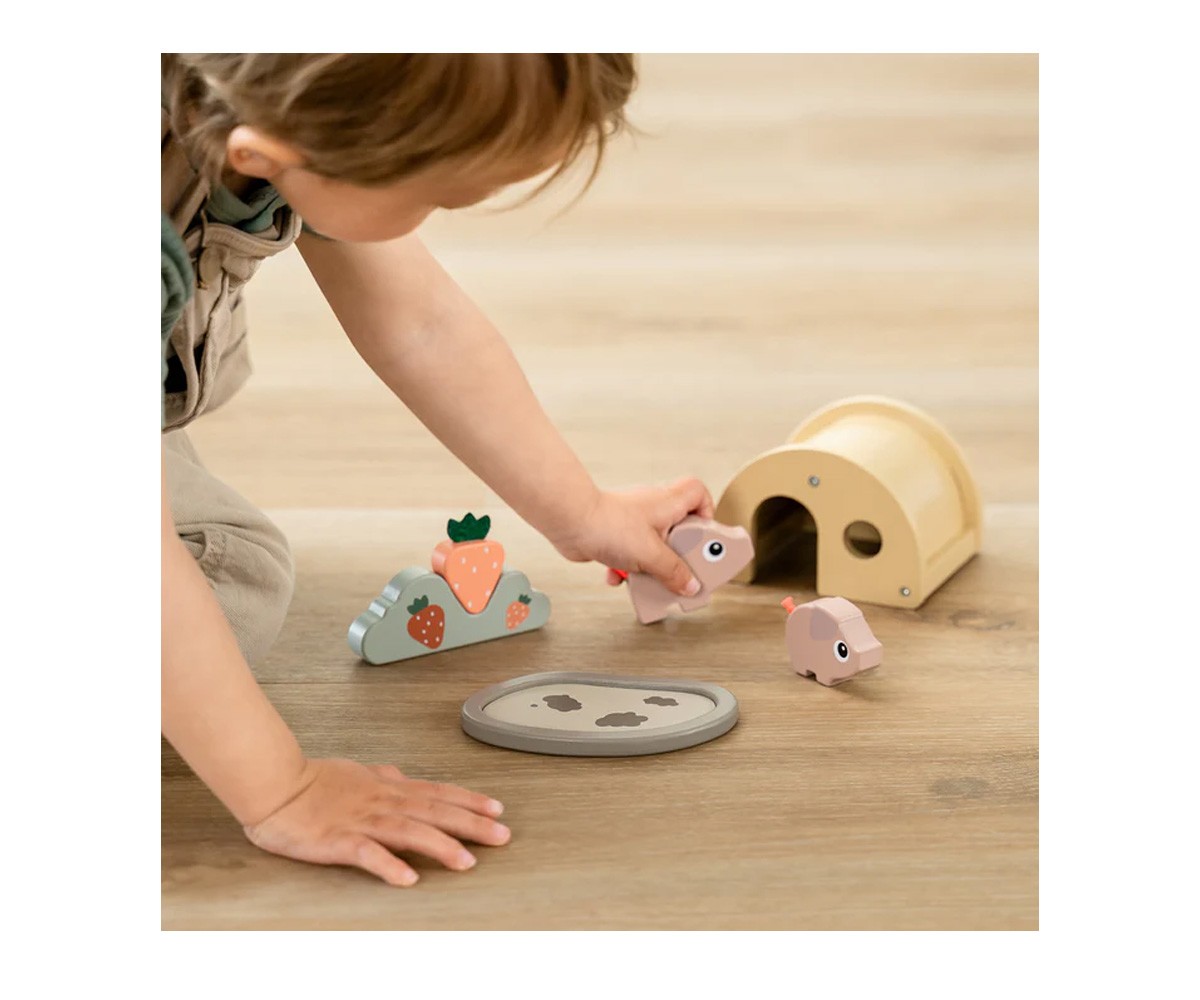 Set en Bois Tiny Farm Pigee