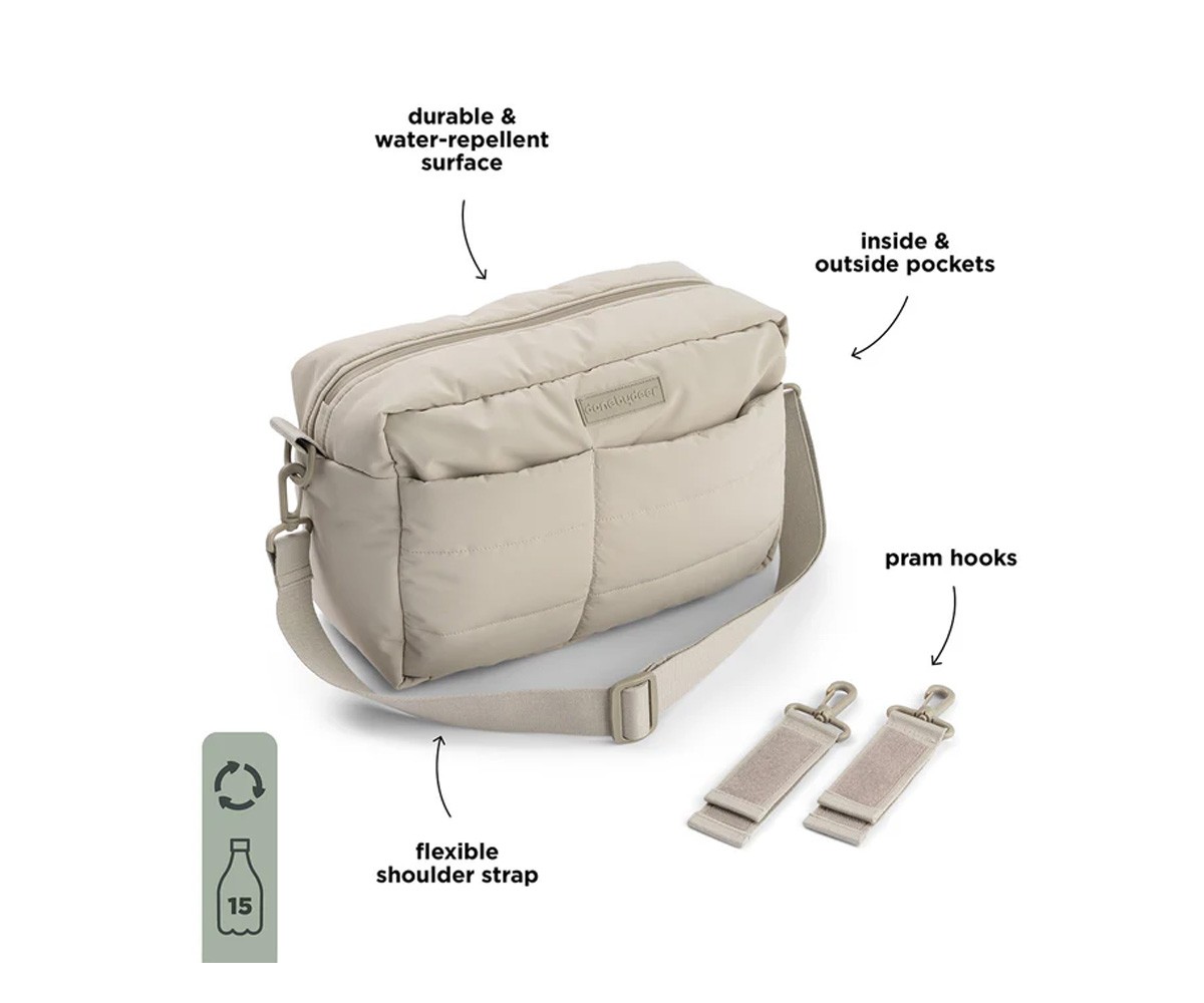 Borsa Passeggino Tapuntata Sand Done by Deer