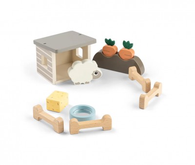 Play Set in Legno Tiny Farm Sheepy