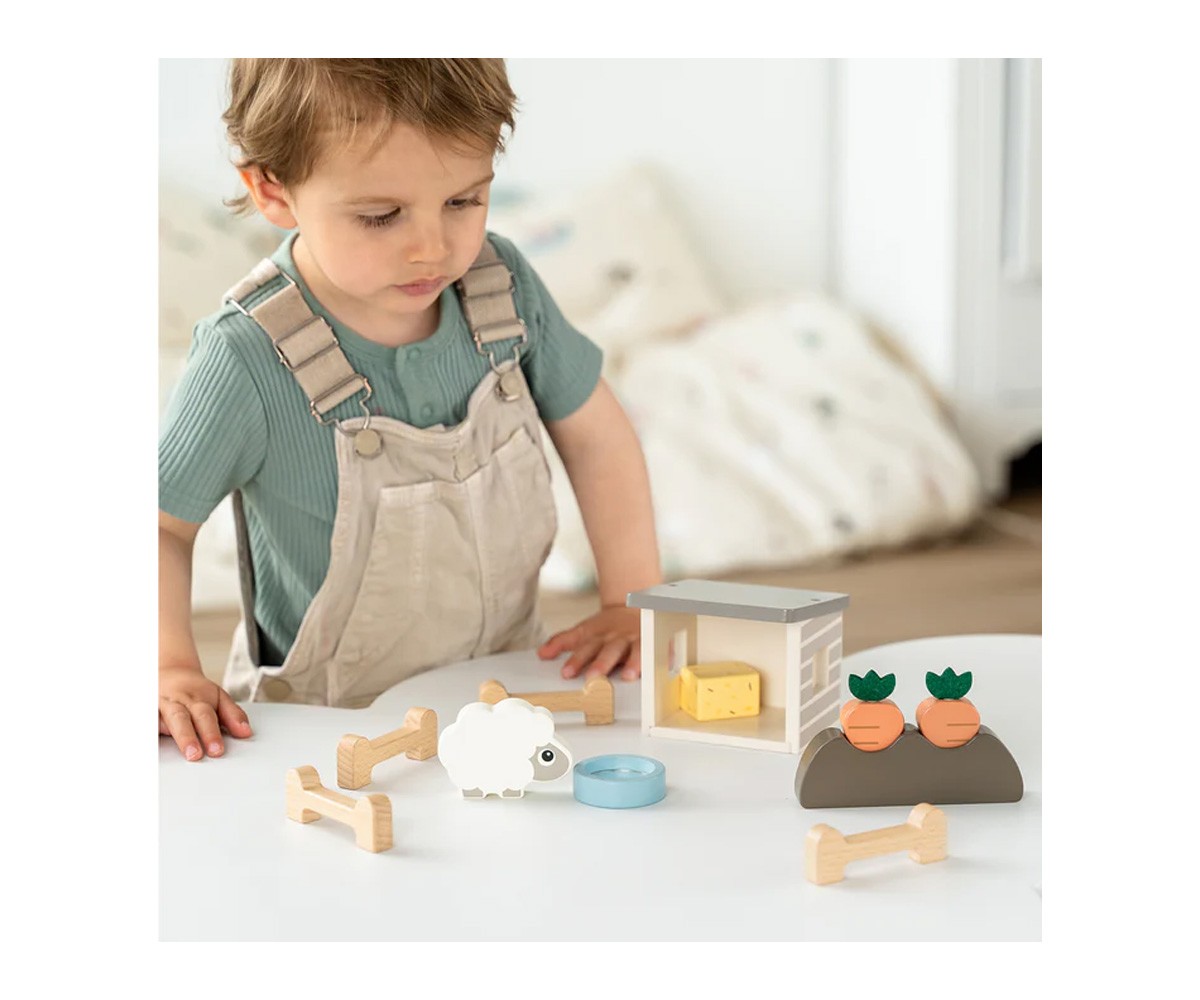Set en Bois Tiny Farm Sheepy