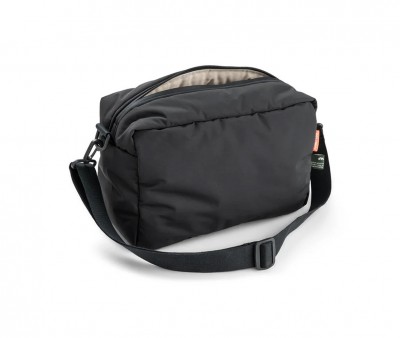 Bolsa de carro de bebé acolchoada preta