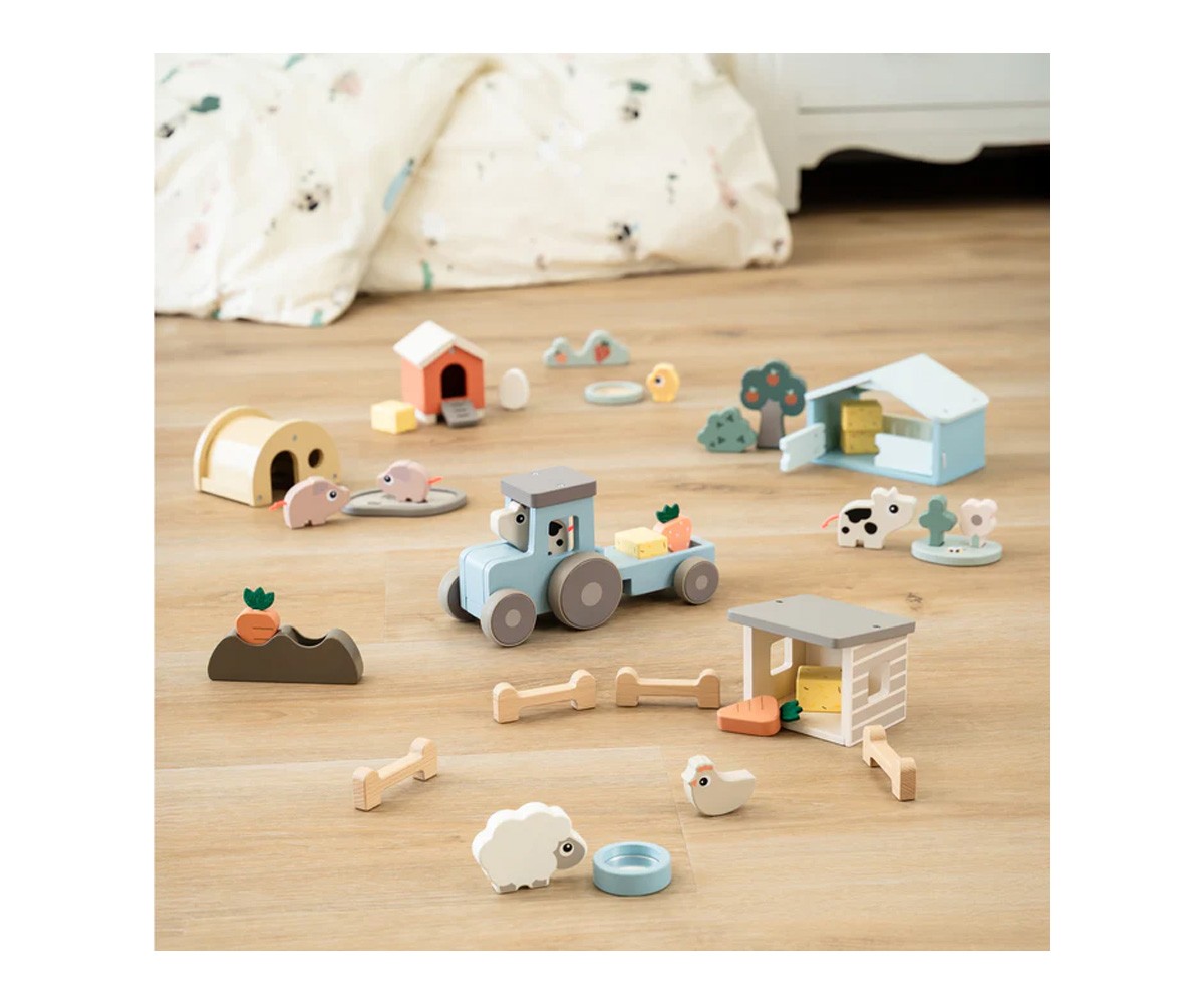 Set de Madera Tiny Farm Dotti