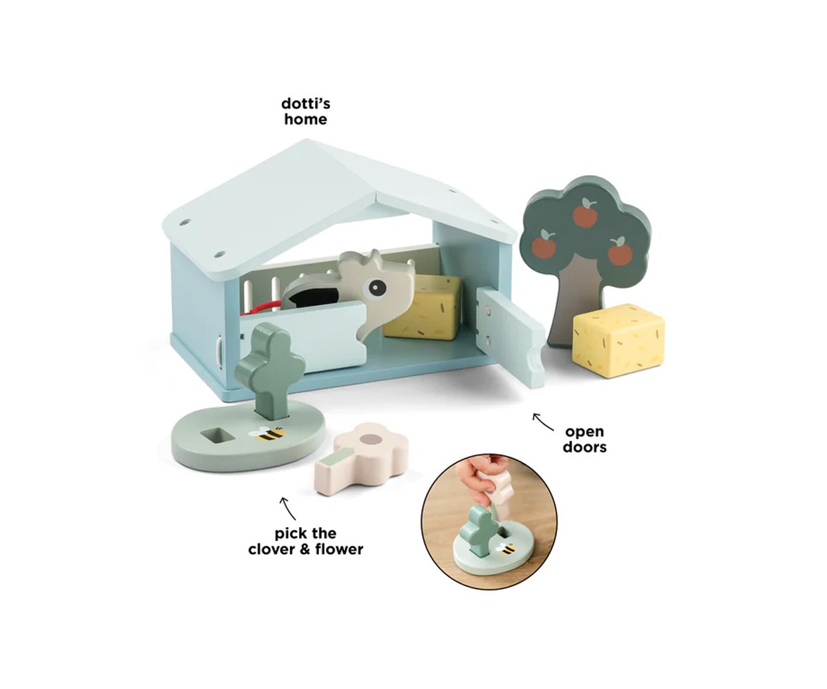 Set de Madera Tiny Farm Dotti