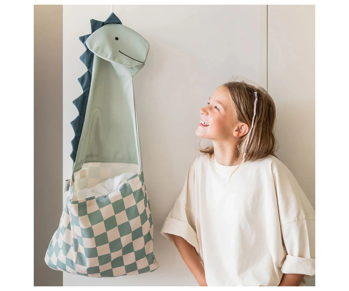 Organizador de Parede  + Bolsa Toto Dino