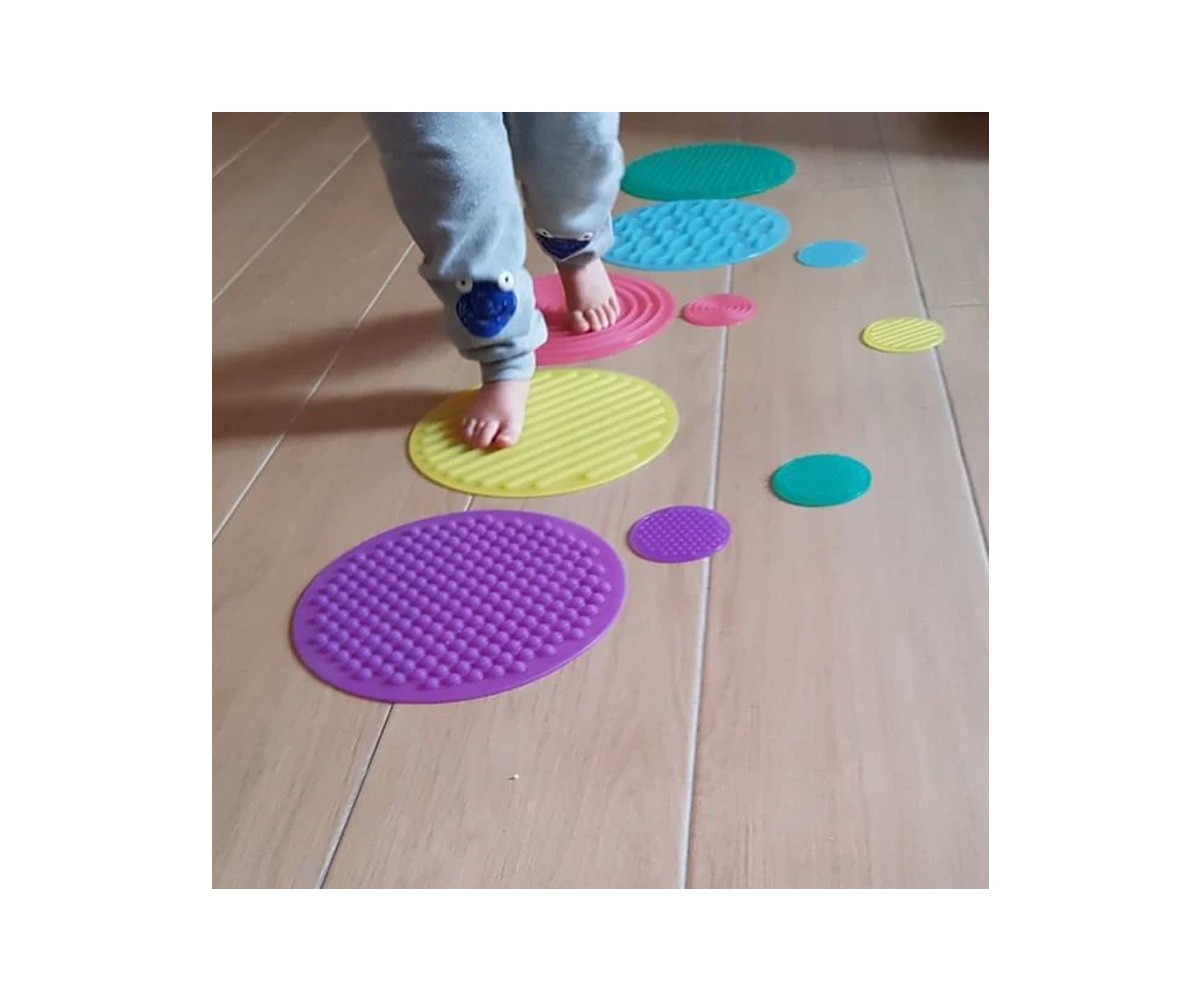 Círculos Sensoriales Tickit Silishapes 10 piezas
