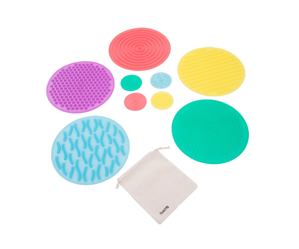 Círculos Sensoriales Tickit Silishapes 10 piezas