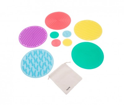 Círculos Sensoriales Tickit Silishapes 10 piezas