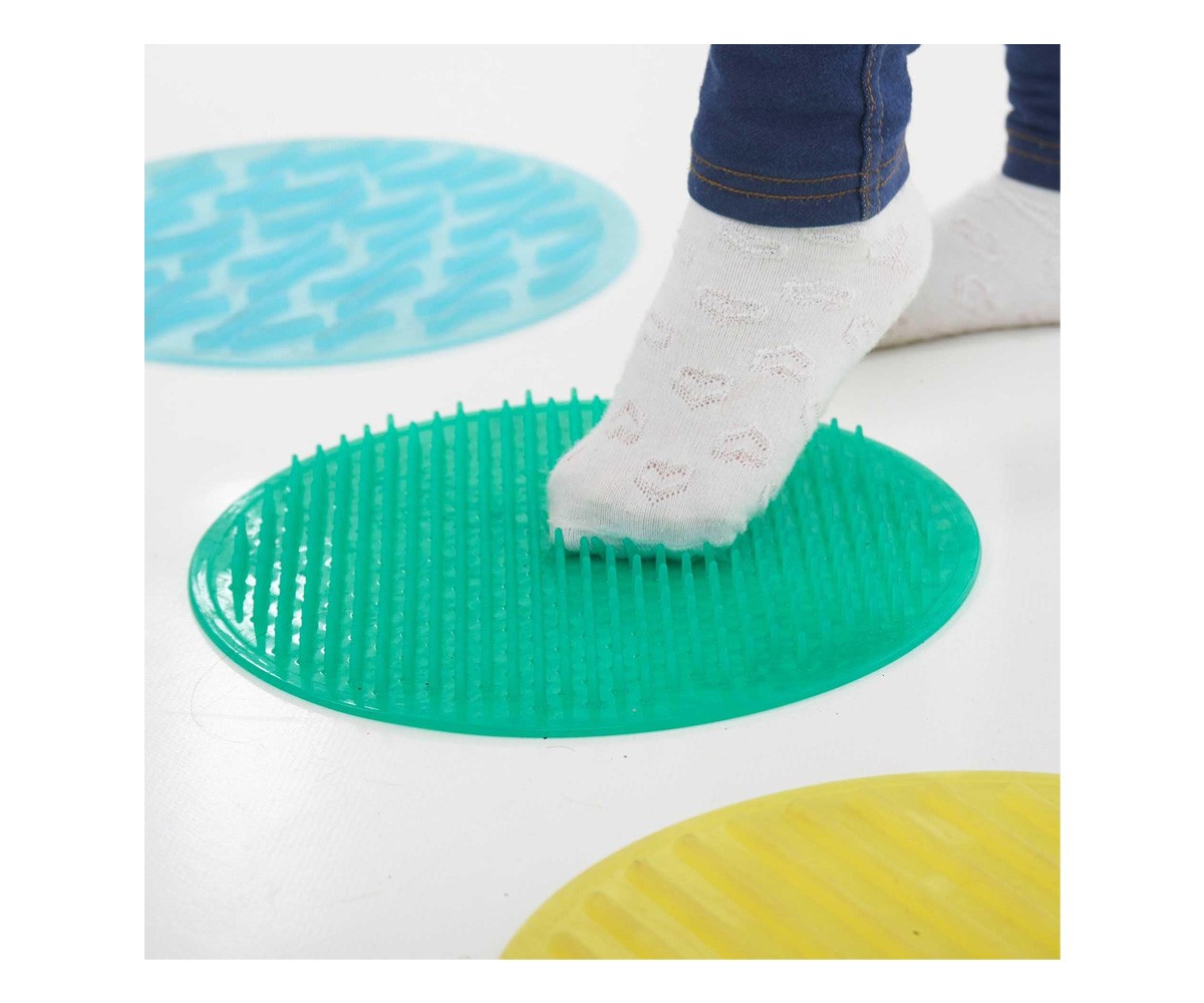 Círculos Sensoriales Tickit Silishapes 10 piezas