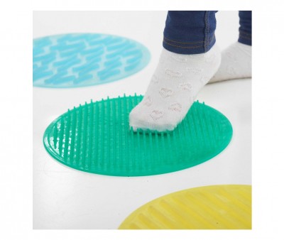 Círculos Sensoriales Tickit Silishapes 10 piezas