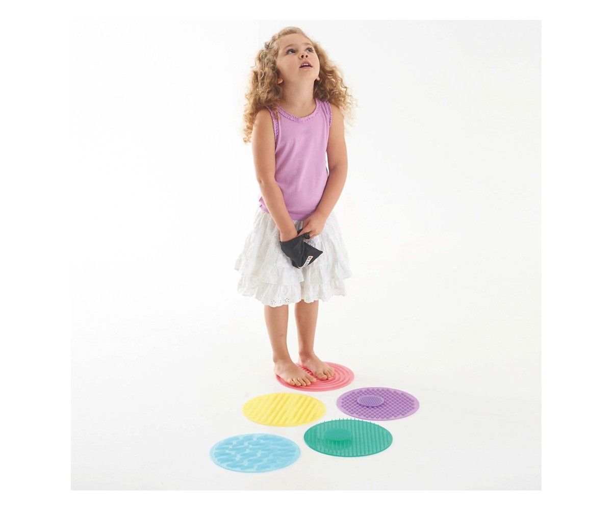 Círculos Sensoriales Tickit Silishapes 10 piezas