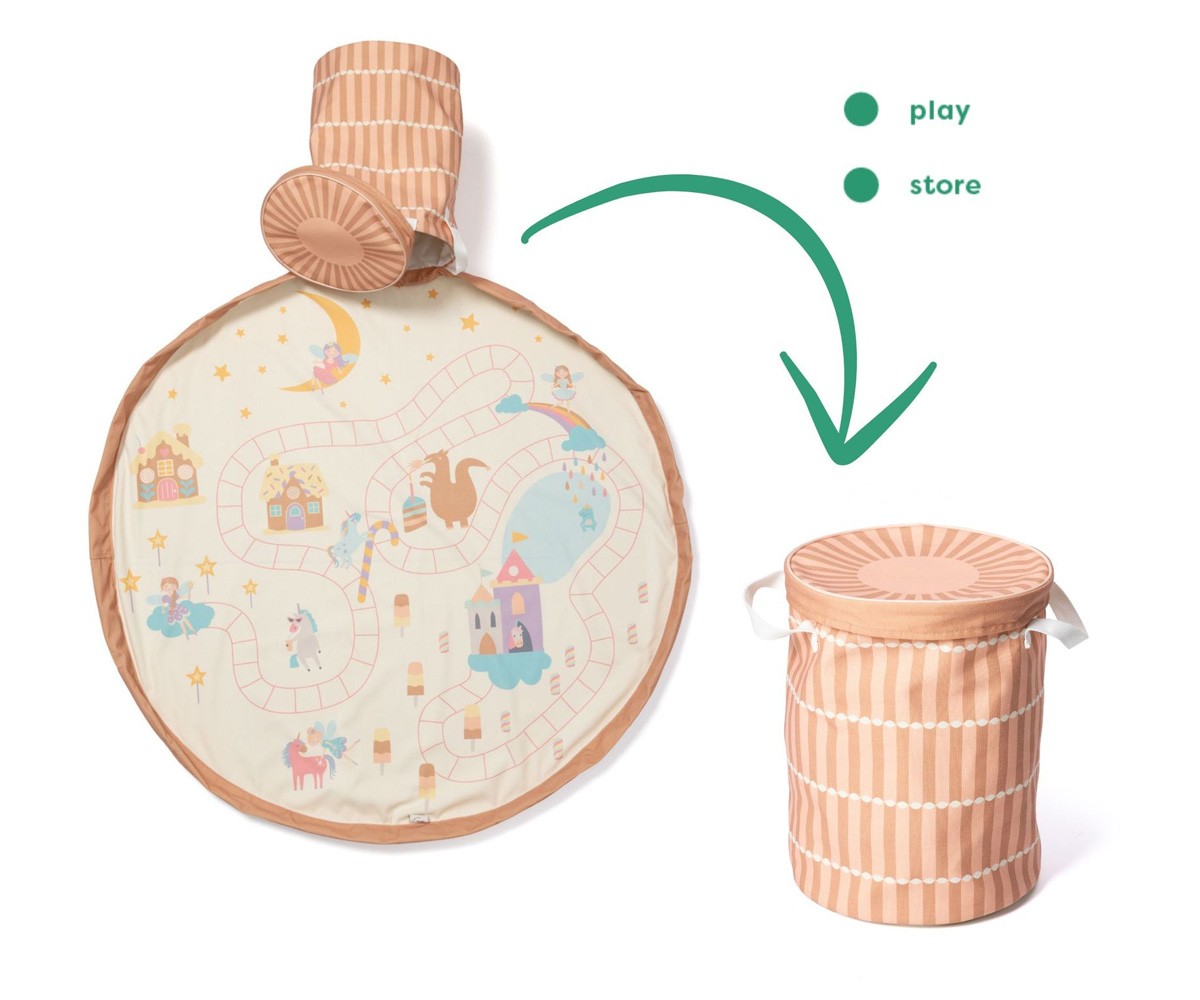 Tapis de Jeu + Panier de Rangement Soo Fairyworld