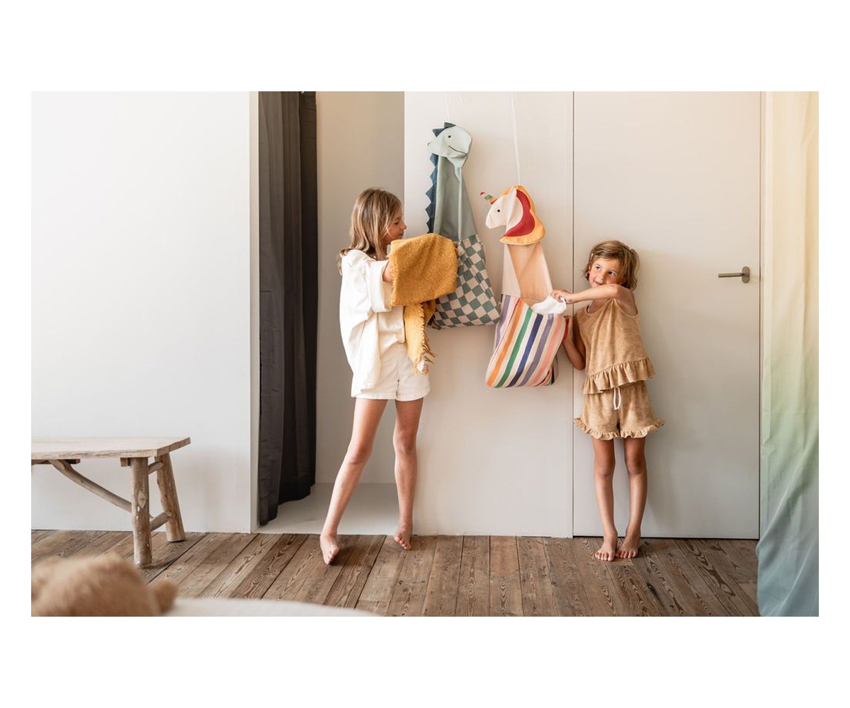 Organizador de Parede  + Bolsa Toto Dino