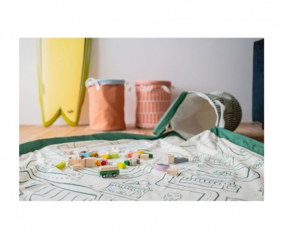Tapis de Jeu + Panier de Rangement Soo Roadmap