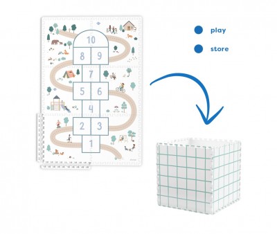 Alfombra de Juegos Tiloo Puzzle Hopscotch