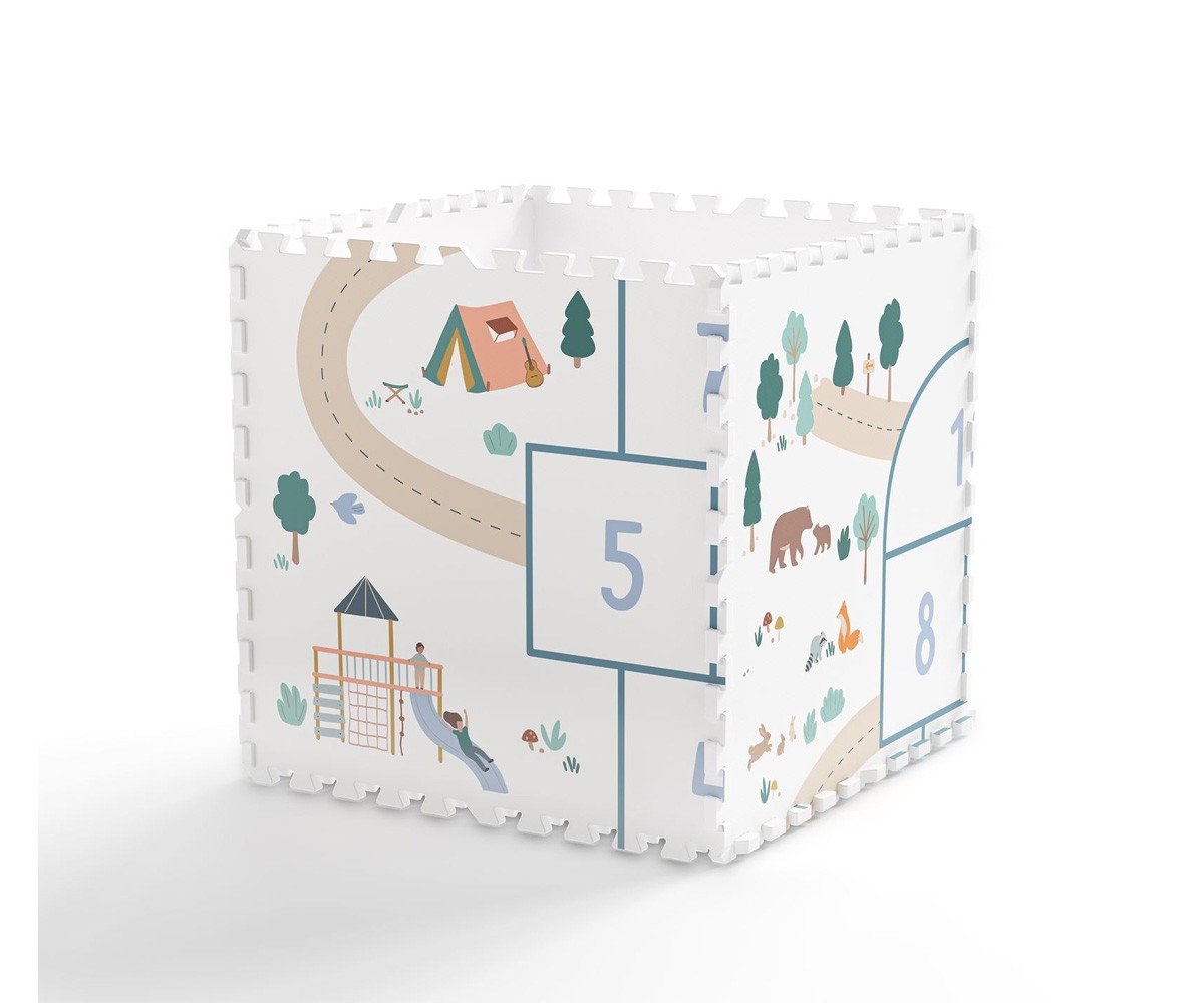 Tapis de Jeu Tiloo Puzzle Hopscotch