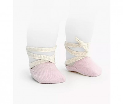 Zapatillas de Baile con Cordones Rose Pâle